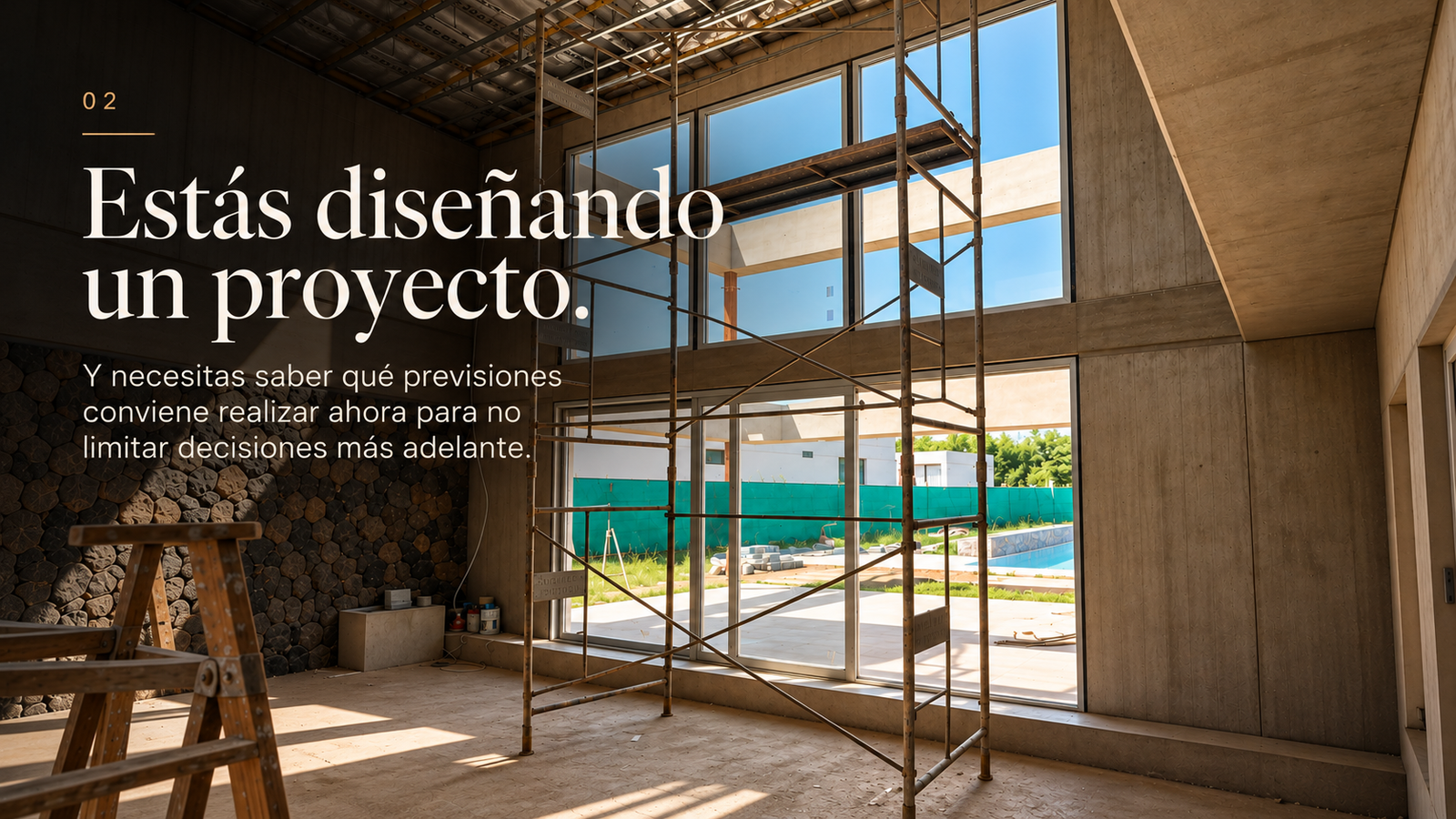 02. Estás diseñando un proyecto.
